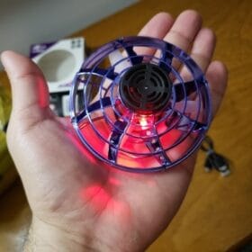 Flying UFO - Boomerang Drone photo review